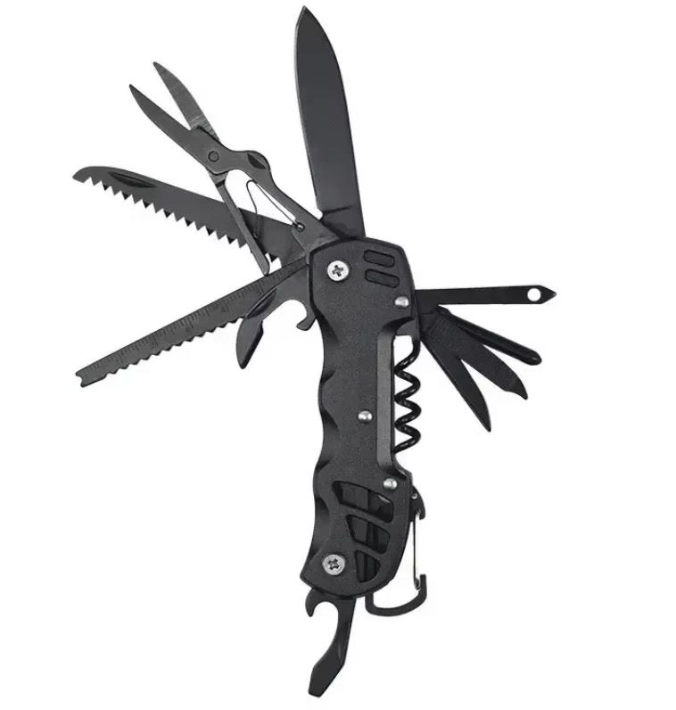 Cuchillo de bolsillo portátil plegable multifuncional