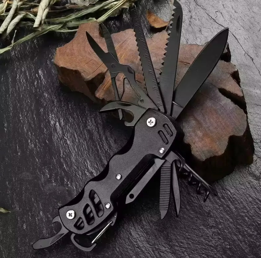 Cuchillo de bolsillo portátil plegable multifuncional