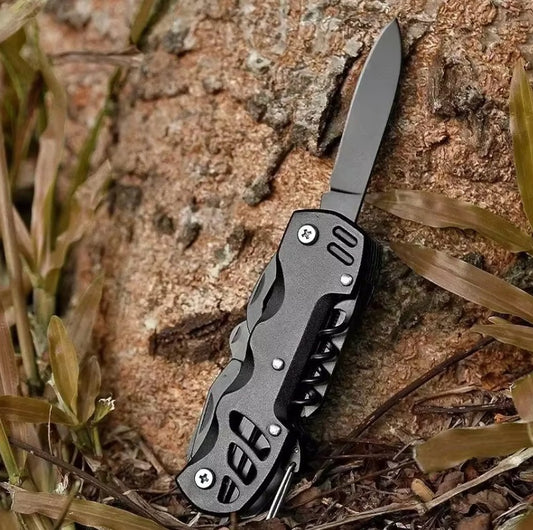 Cuchillo de bolsillo portátil plegable multifuncional