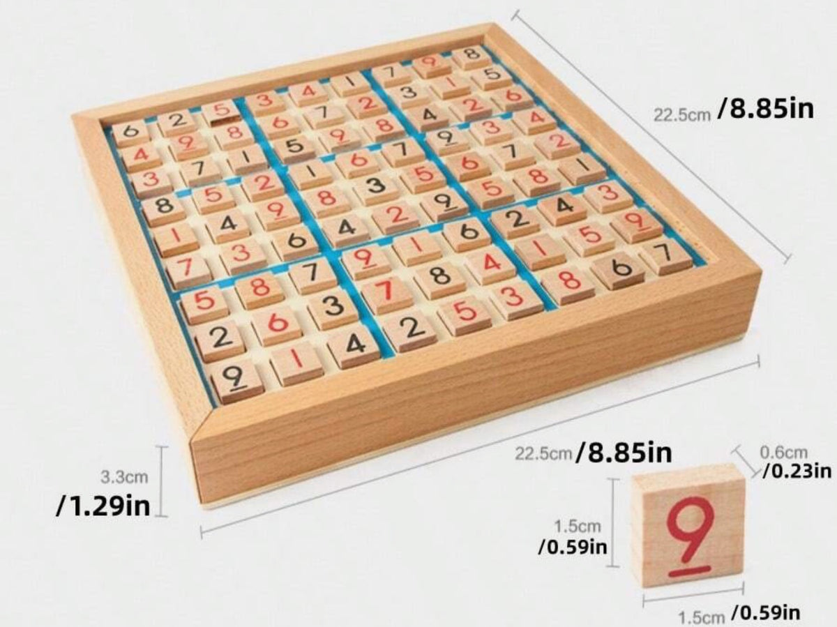 Sudoku Tablero de Madera