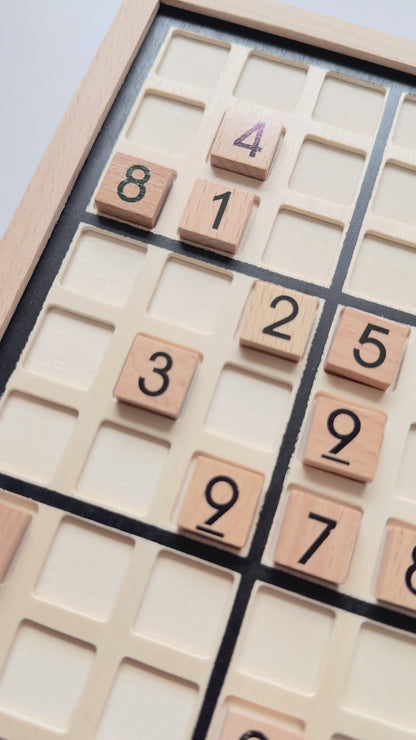Sudoku Tablero de Madera